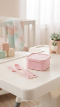 Plastic Feeding set ( fork & spoon)
