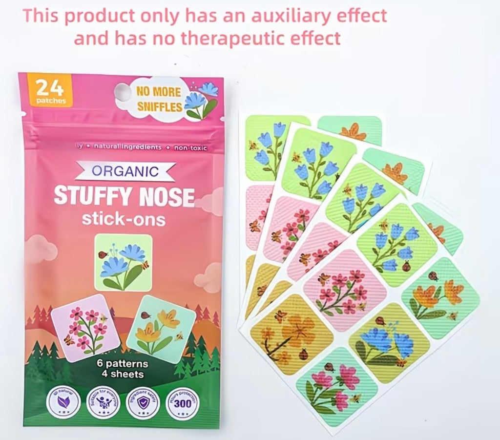 Organic patches - Stuffy Nose