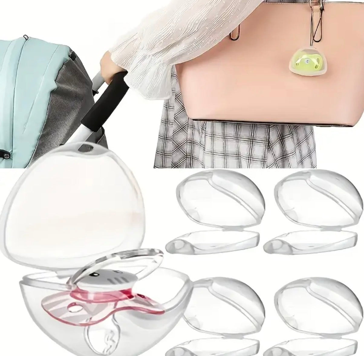 Pacifier storage box