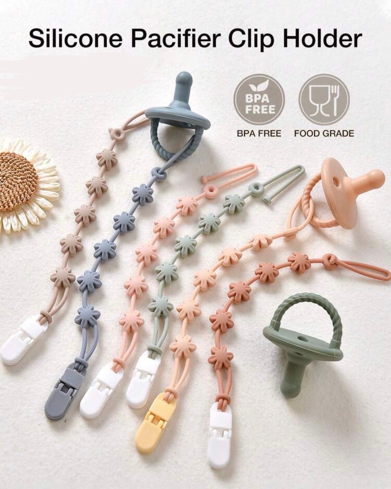 Pacifier Silicone holder