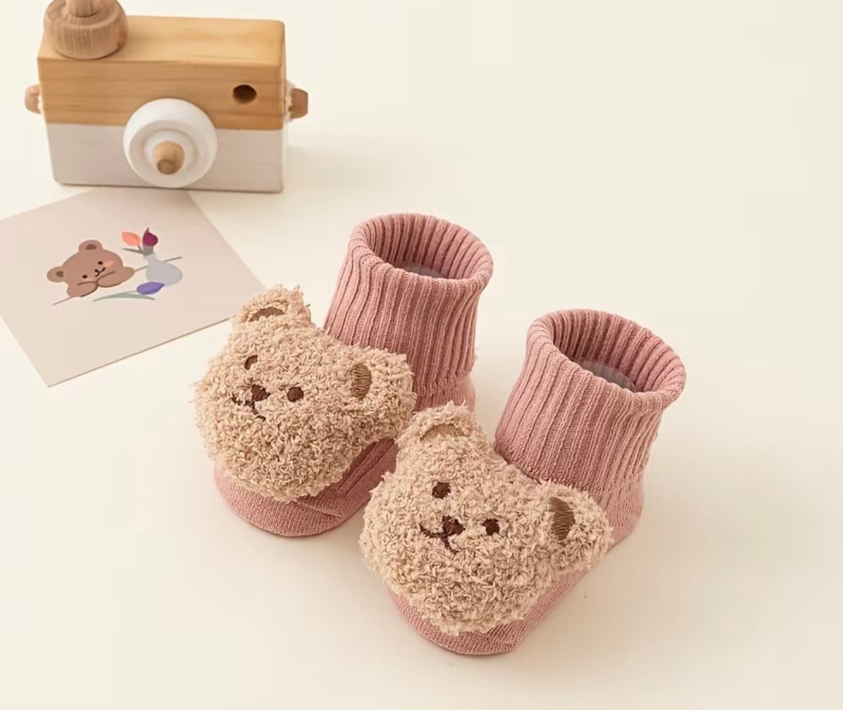 3D bear Socks