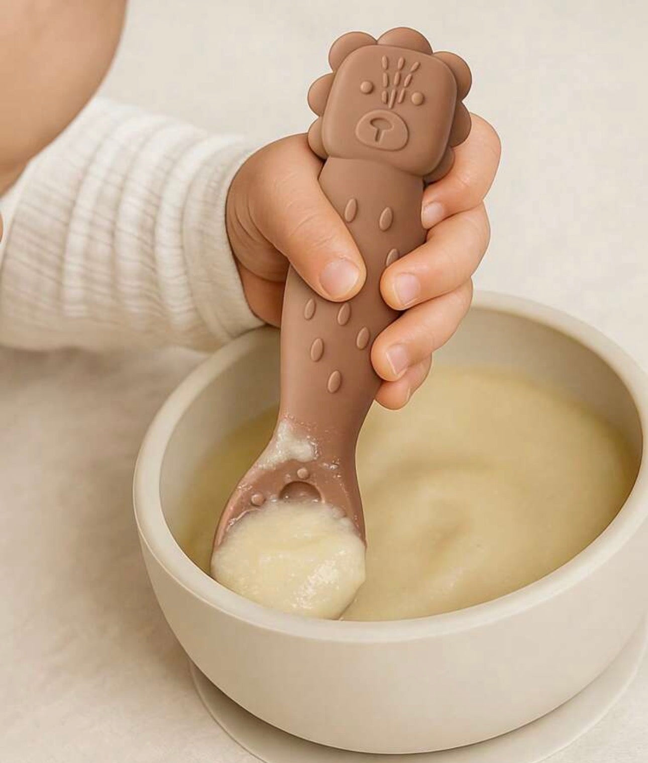 Animal Silicone Spoon +4 month