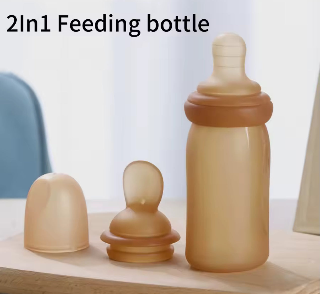 2 in 1 feeder tube