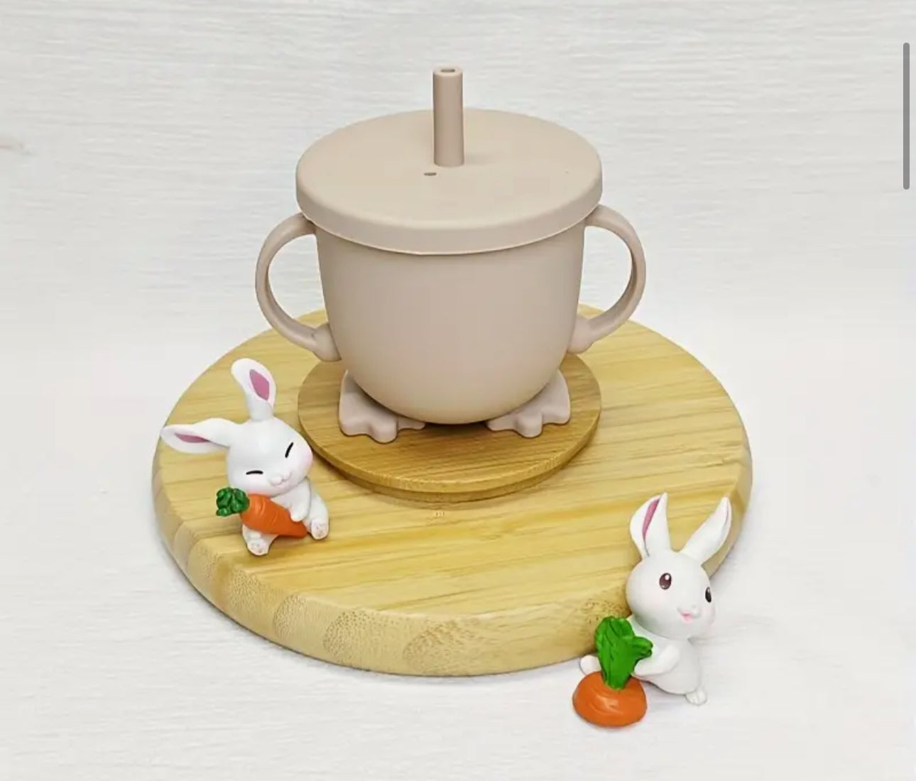 Silicone baby cup +4 Months