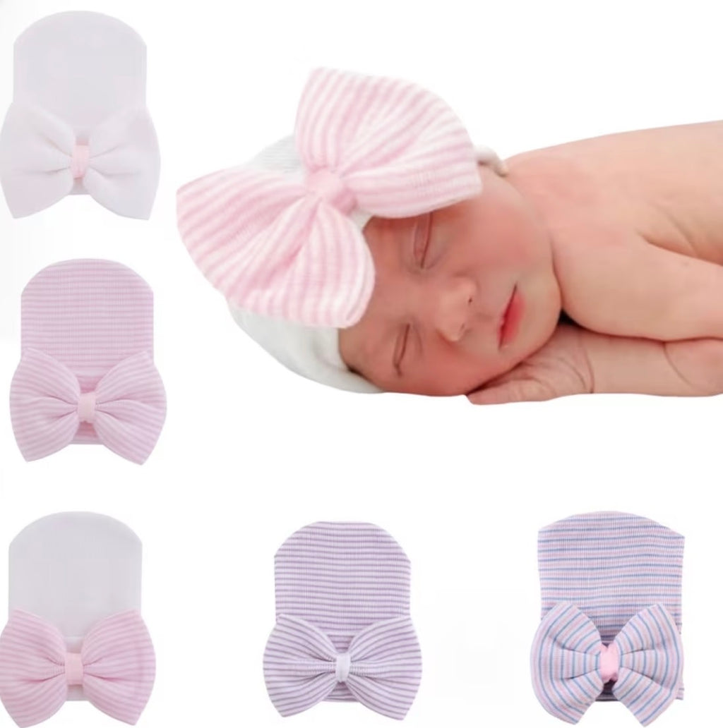 Newborn soft stretchy hat