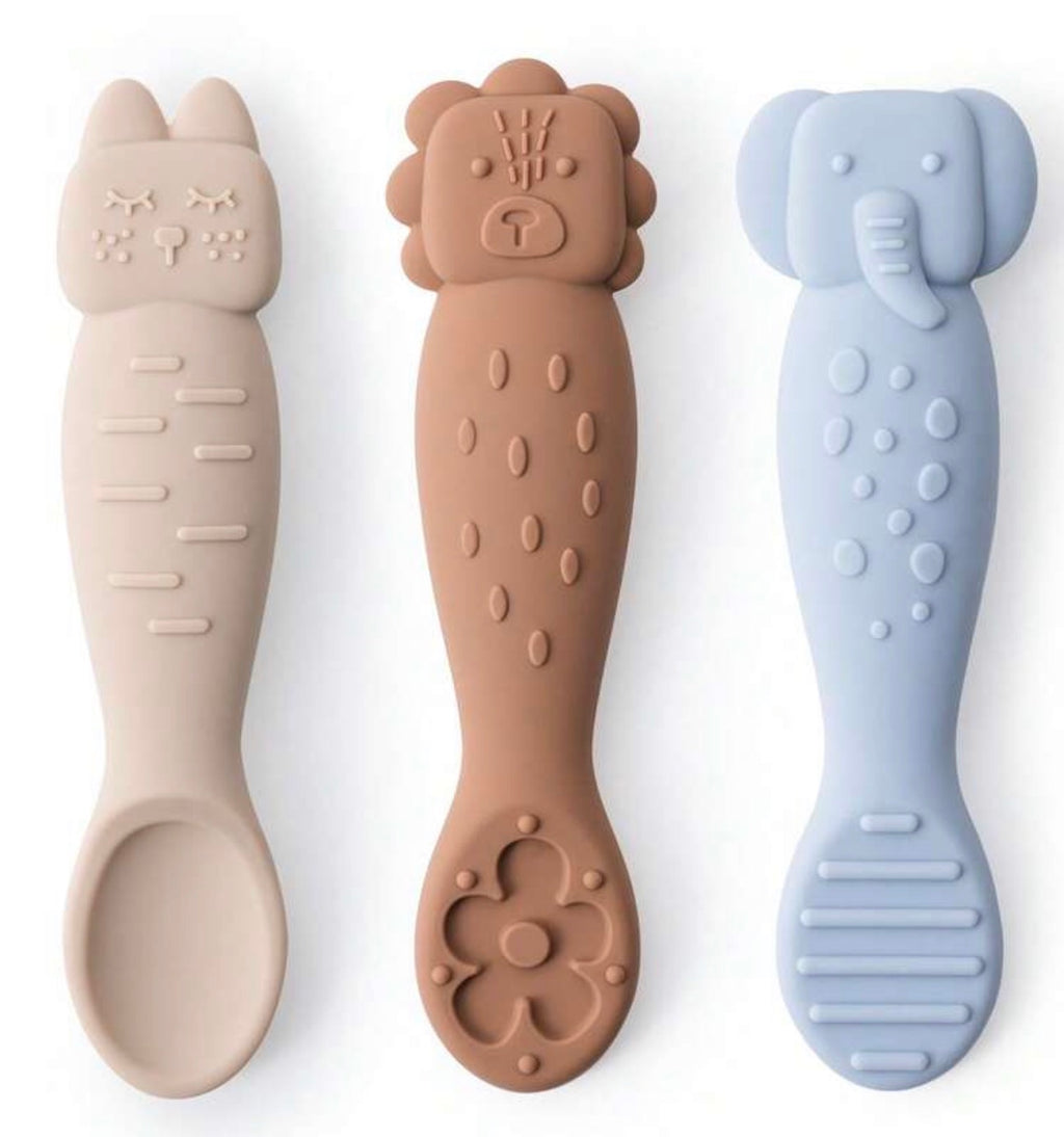 Animal Silicone Spoon +4 month