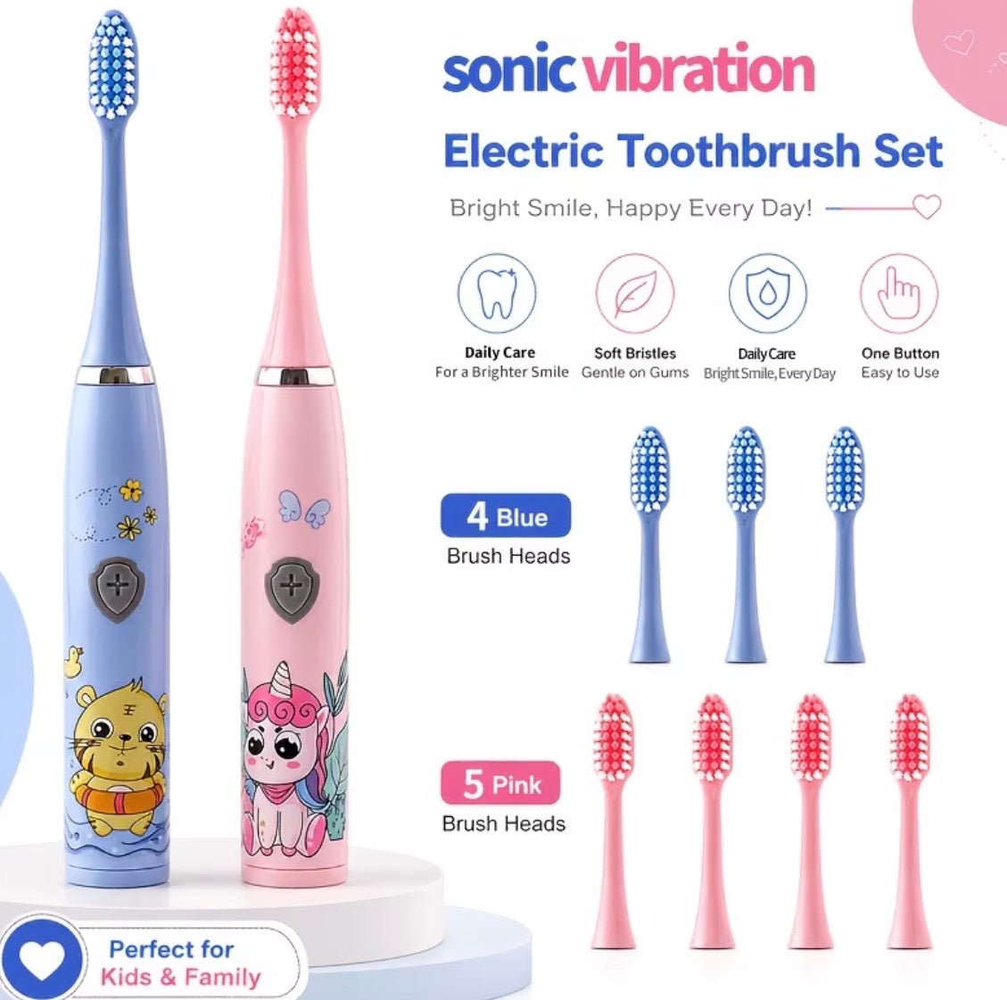 +1 Electric Toothbrush set