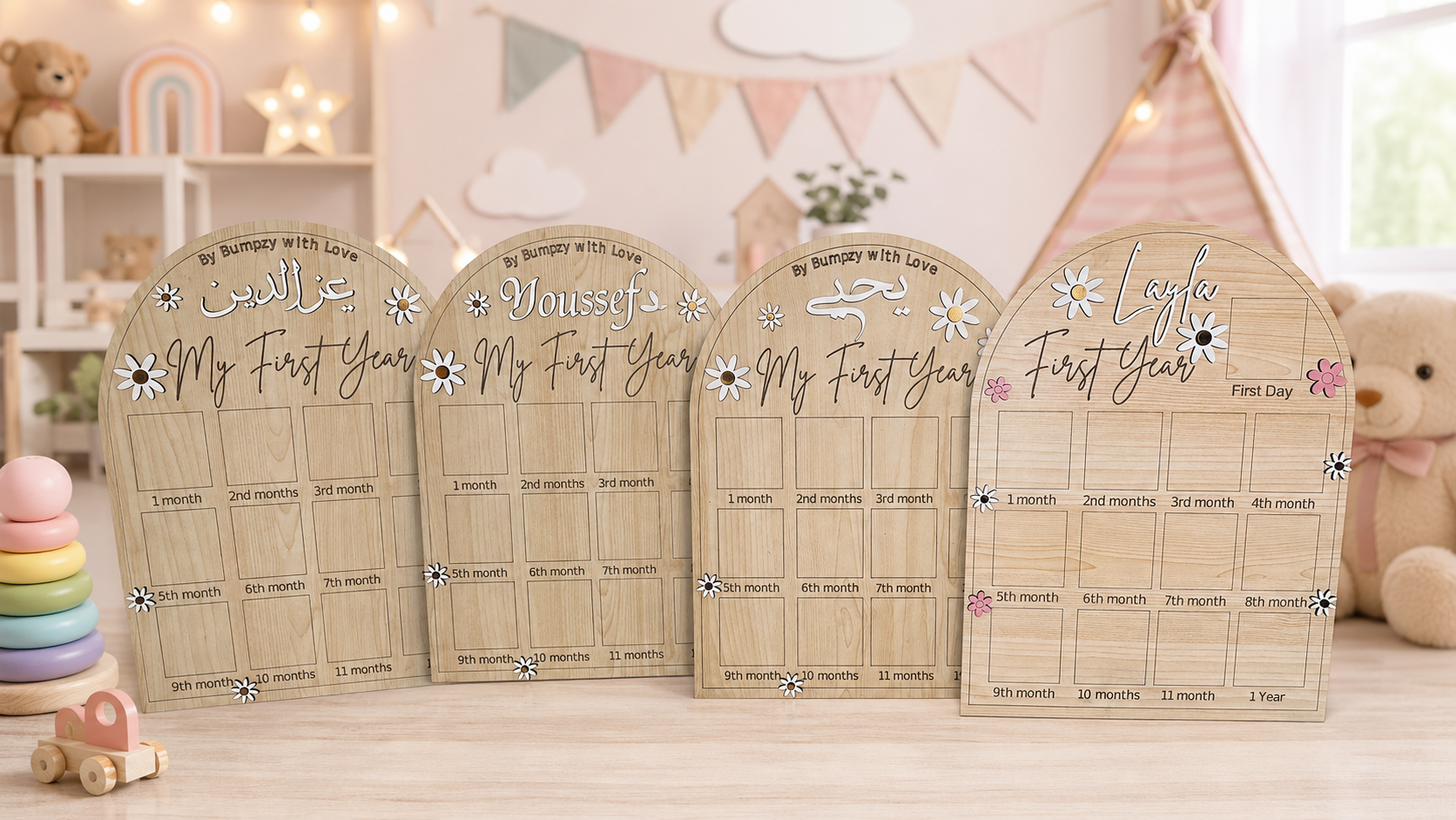 Memories wooden Board