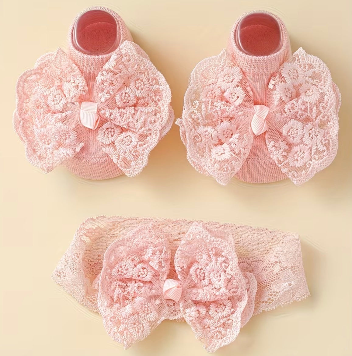 Baby girl headband ser