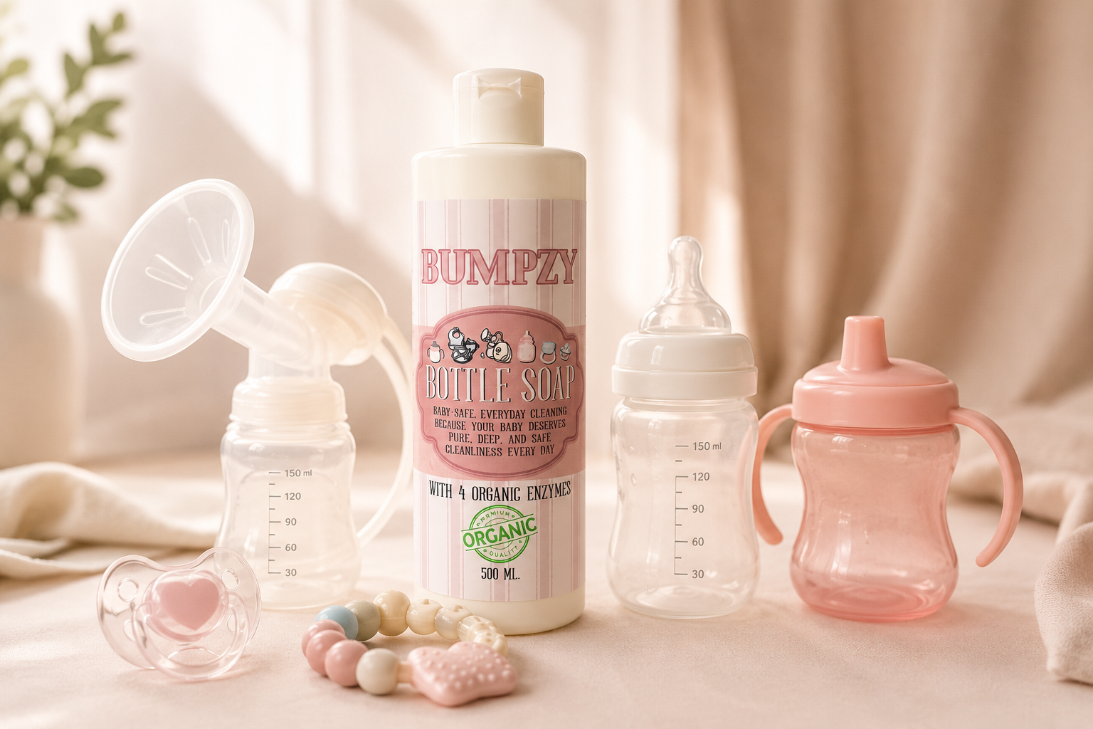 BUMPZY Organic Bottle Soap