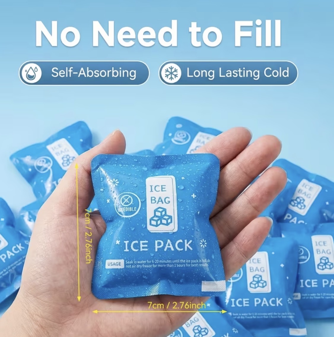 Reusable Long lasting Ice bags