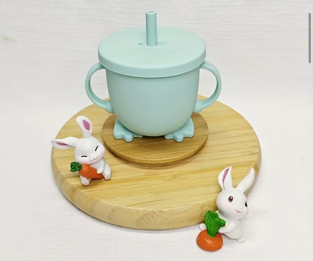 Silicone baby cup +4 Months