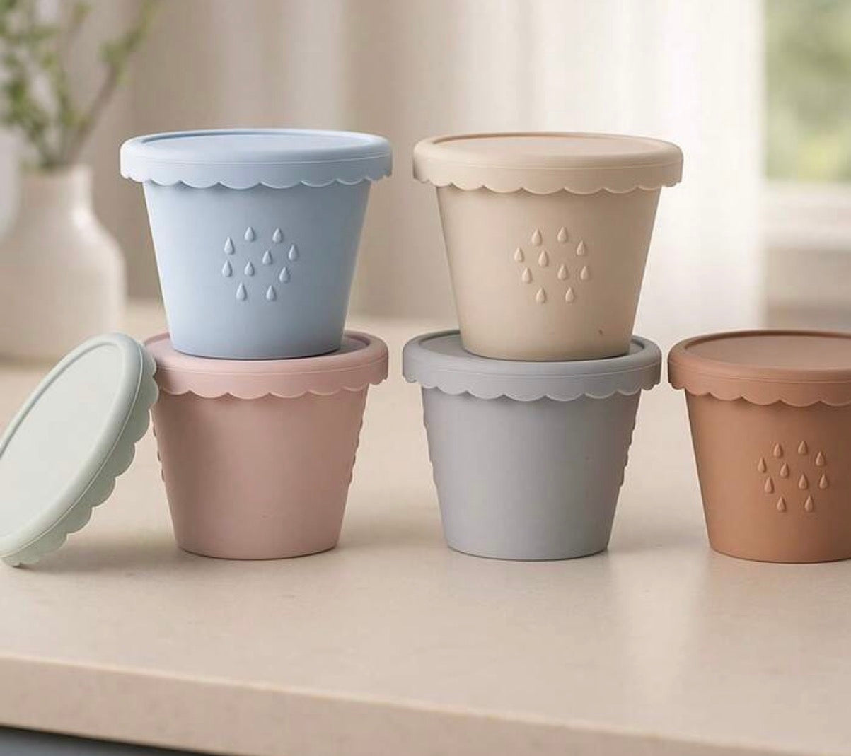 Baby Food Silicone Container