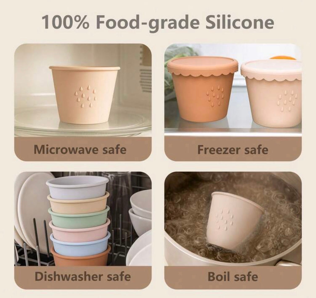 Silicone box with Lid