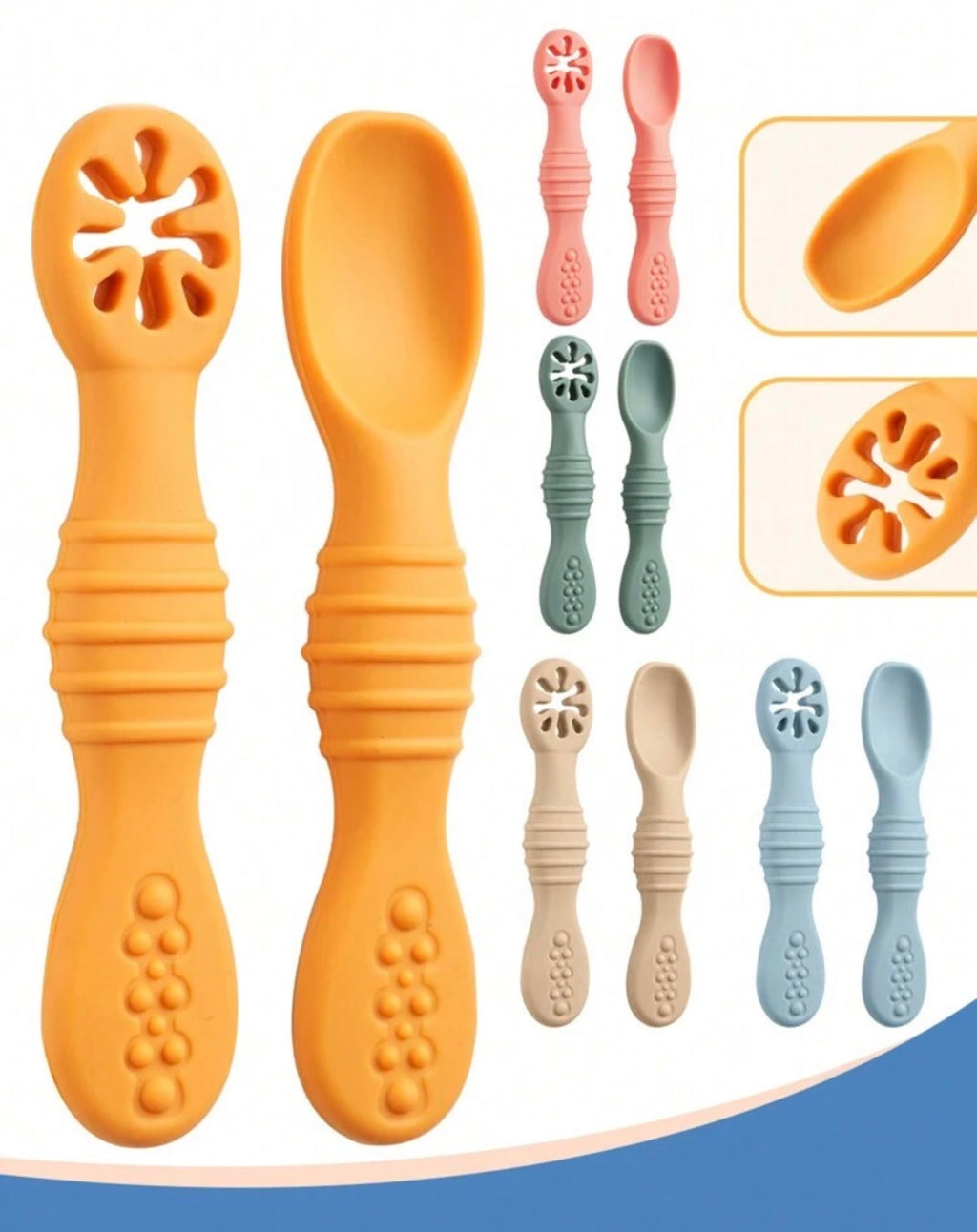 Silicone self-feeding set +4 M