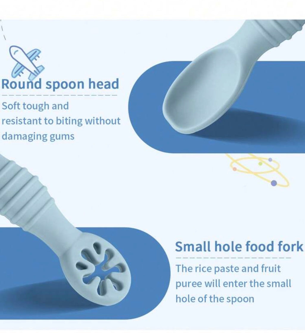 Silicone self-feeding set +4 M