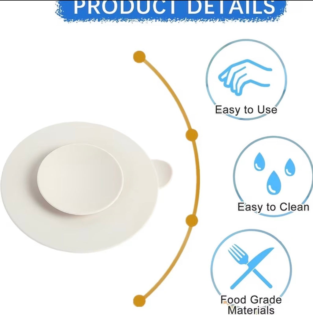 Suction silicone pad
